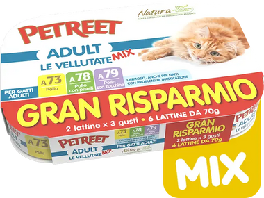 PETREET Multipack velouté