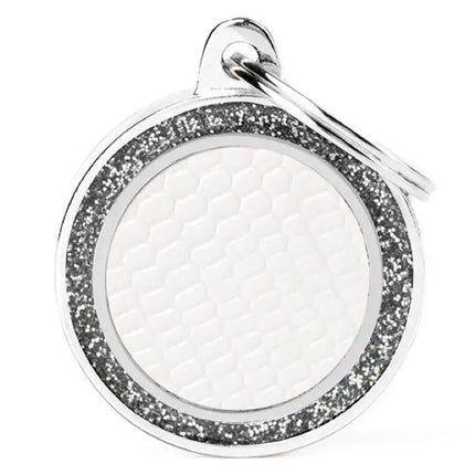 My Family - Cerchio Medio Saint Tropez - Bianco - Medagliette