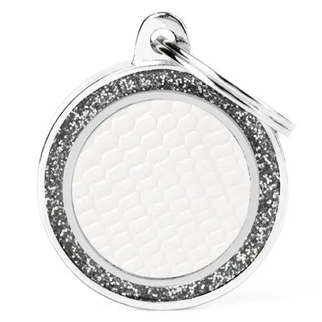 My Family - Cerchio Medio Saint Tropez - Bianco - Medagliette