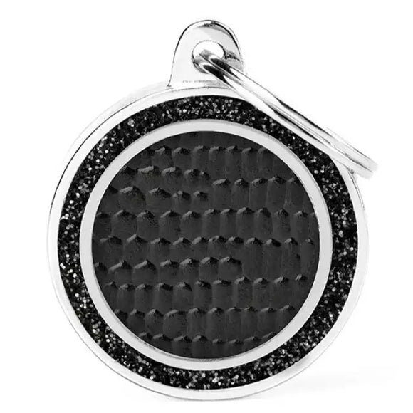 My Family - Cerchio Medio Saint Tropez - Nero - Medagliette