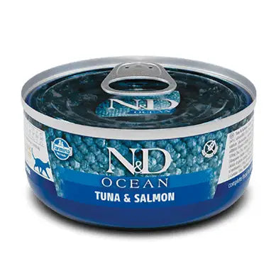 N&D CAT OCEAN Tonno e Salmone - 70 Gr - Super Premium