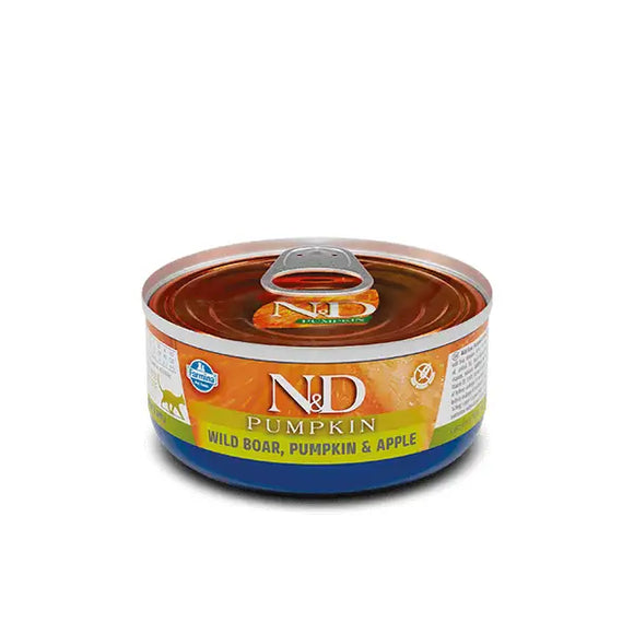 N&D CAT Pumpkin Cinghiale zucca e mela - 70 Gr - Super Premium