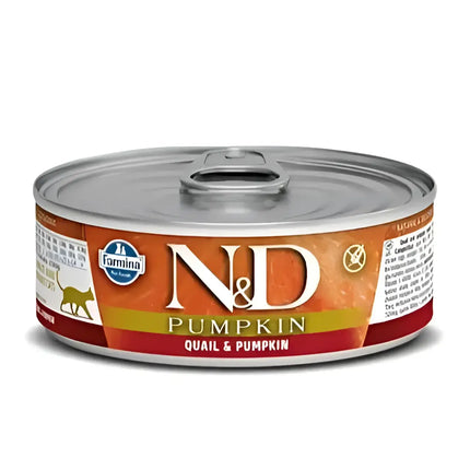 N&D CAT PUMPKIN Quaglia e Zucca - 70 Gr - Super Premium