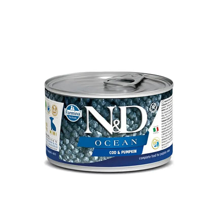 N&D DOG OCEAN Merluzzo e Zucca PUPPY - 140 Gr - Super Premium