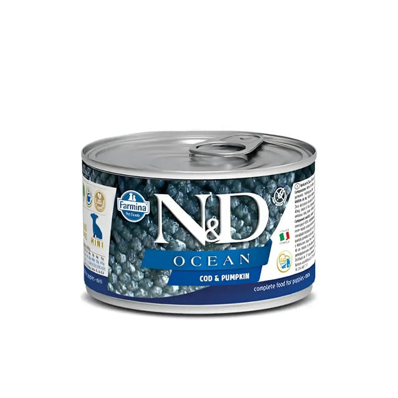 N&D DOG OCEAN Merluzzo e Zucca PUPPY - 140 Gr - Super Premium