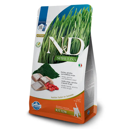 N&D Kitten Aringa spirulina e bacche di Goji - 1,5 Kg - Super Premium