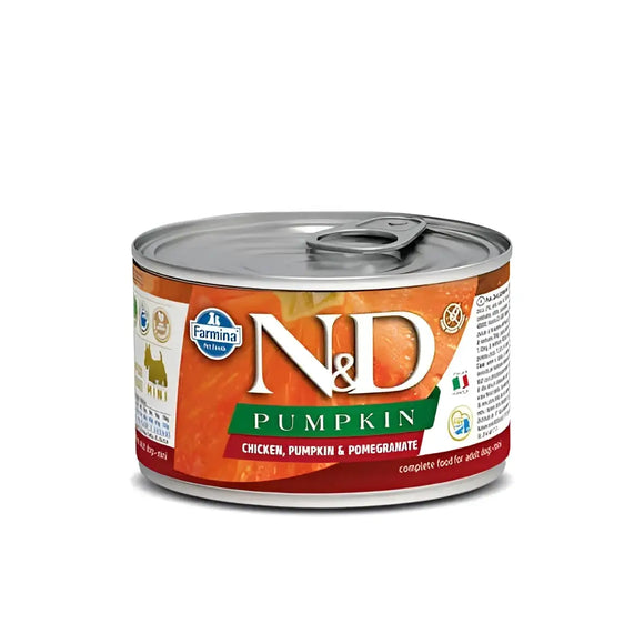 N&D Pumpkin Dog Pollo Zucca e Melograno - 140 Gr - Super Premium