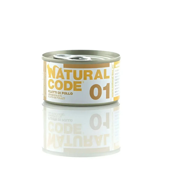 Natural Code 01 Filetti di Pollo - 85 Gr - Super Premium