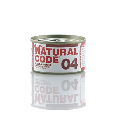 Natural Code 04 Pollo e Tonno - 85 Gr - Super Premium