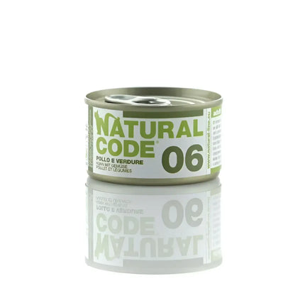 Natural Code 06 Pollo e Verdure - 85 Gr - Super Premium