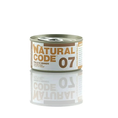 Natural Code 07 Pollo e Manzo - 85 Gr - Super Premium