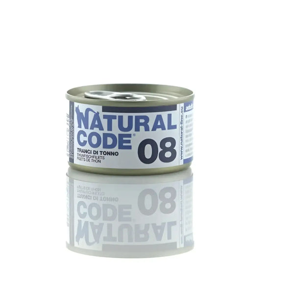 Natural Code 08 Tranci di Tonno - 85 Gr - Super Premium