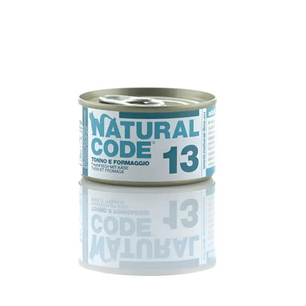 Natural Code 13 Tonno e Formaggio - 85 Gr - Super Premium