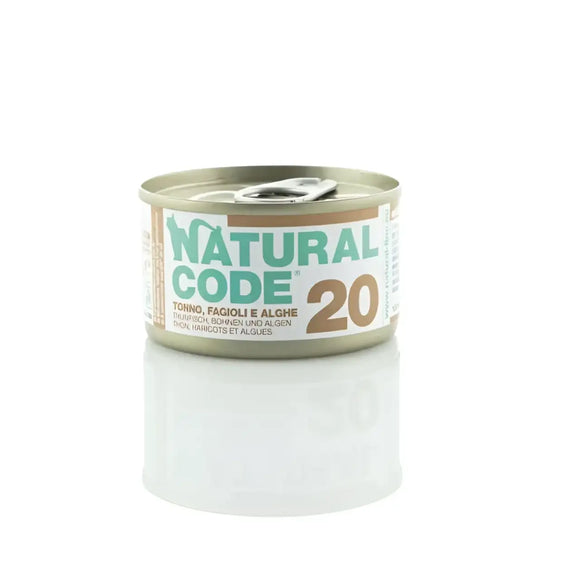 Natural Code 20 Tonno Fagioli e Alghe - 85 Gr - Super Premium