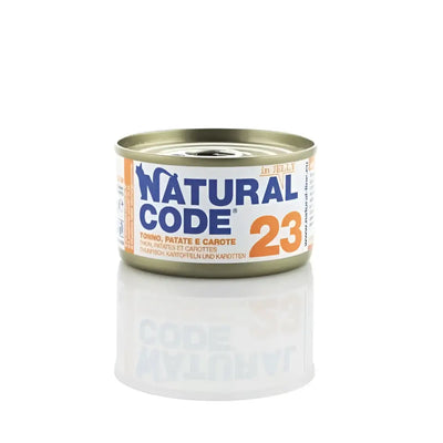 Natural Code 23 Tonno Patate e Carote in Jelly - 85 Gr - Super Premium