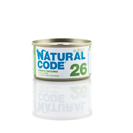 Natural Code 26 Tonno e Tacchino in Jelly - 85 Gr - Super Premium
