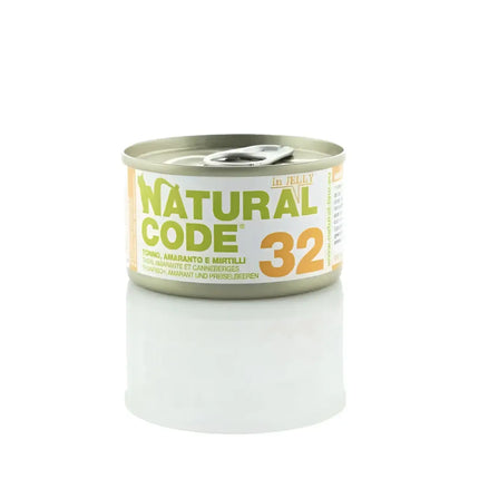 Natural Code 32 Tonno e Mirtilli in Jelly - 85 Gr - Super Premium