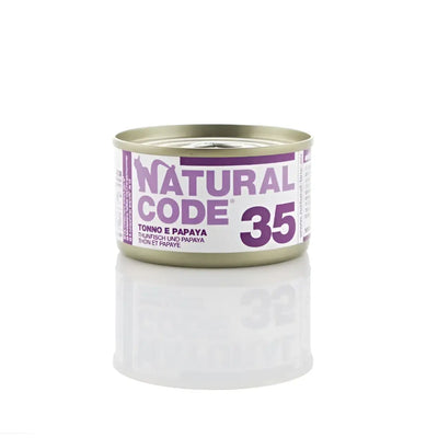 Natural Code 35 Tonno e Papaya - 85 Gr - Super Premium