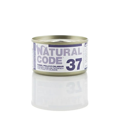 Natural Code 37 Tonno Pollo e Calamari - 85 Gr - Super Premium