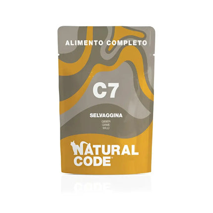 Natural Code C7 Selvaggina - 70 Gr - Super Premium