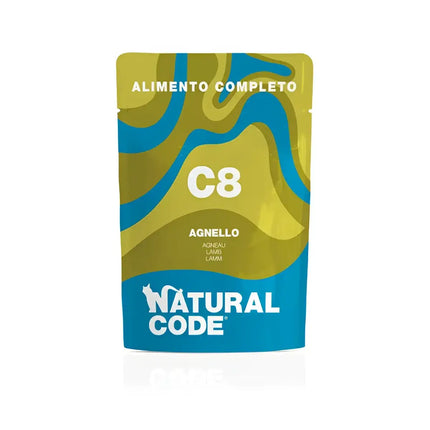 Natural Code C8 Agnello - 70 Gr - Super Premium