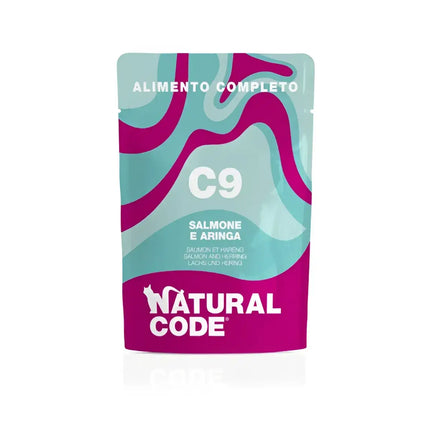 Natural Code C9 Salmone e Aringa - 70 Gr - Super Premium
