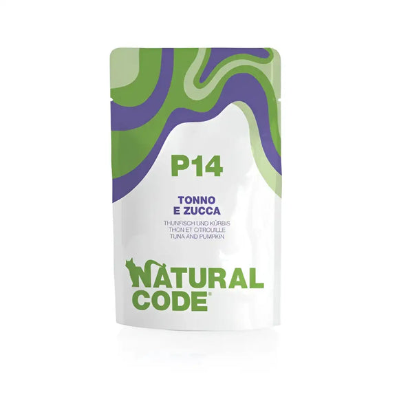 Natural Code P14 Tonno e Zucca - 70 Gr - Super Premium
