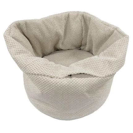 Pet Boutique -Cesta per Gatti Puffetta - Avorio - Cucce