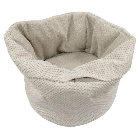 Pet Boutique -Cesta per Gatti Puffetta - Avorio - Cucce