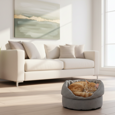 Pet Boutique -Cesta per Gatti Puffetta - 0