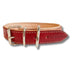 Pet Boutique - Collare in cuoio Urban - Rosso / XXS - Collari