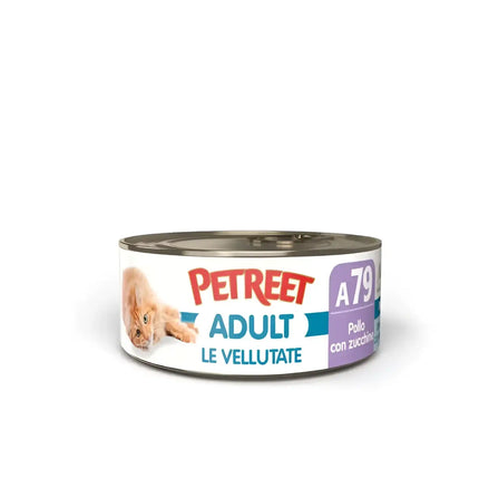 PETREET Vellutata A79 Pollo e Zucchine - 70 Gr - Super Premium