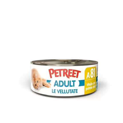 PETREET Vellutata A81 Vitello e Patata Dolce - 70 Gr - Super Premium