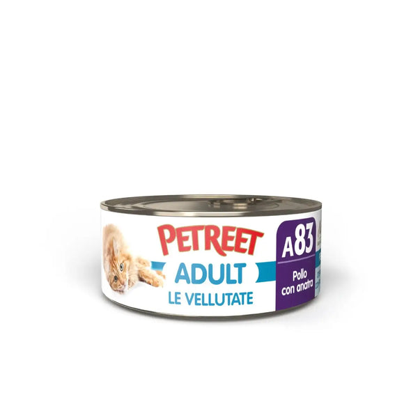 PETREET Vellutata A83 Pollo e Anatra - 70 Gr - Super Premium