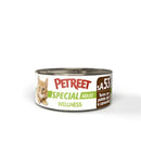 PETREET Wellness Cat sA53 Tonno Patate Dolci Camomilla - 70 Gr - Super Premium