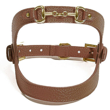 Pupet Couture - harnais en cuir avec pince