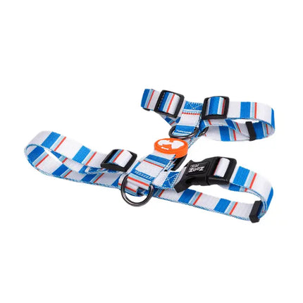 Pettorine H Charlie Brown Azzurro/Arancio - XS