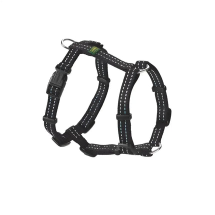 Pettorine Tripoli Nero con inserti riflettenti - XS-S 37-52 cm