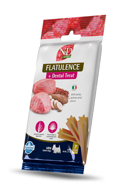 Farmina - TRAITEMENT CHIEN-MINI FLATULENCES DE QUINOA Gr 60