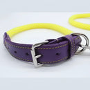 Sailing Line set in Corda Giallo & Viola - Guinzagli