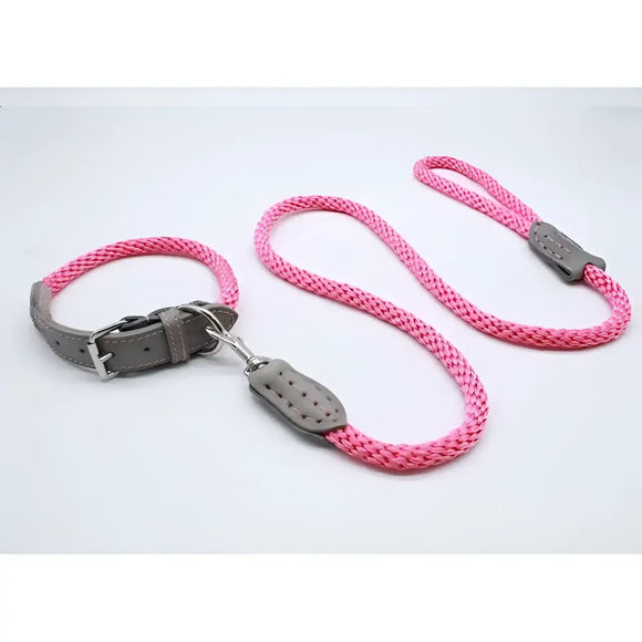 Sailing Line set in Corda Rosa & Mercurio - XS - Guinzagli