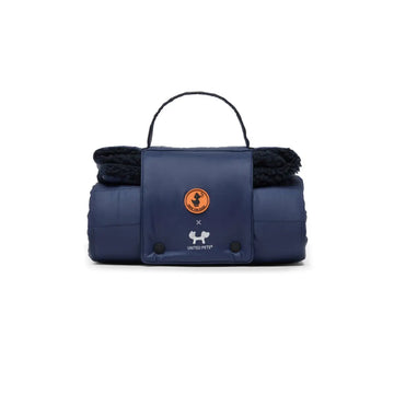 Save the Duck - Stuoia portatile imbottita per cani - Blu navy - Tappetino