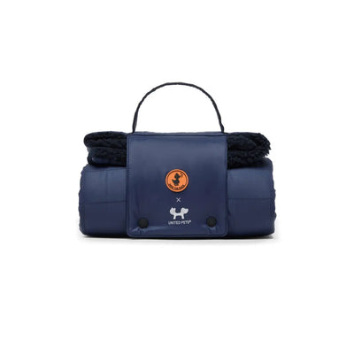 Save the Duck - Stuoia portatile imbottita per cani - Blu navy - Tappetino
