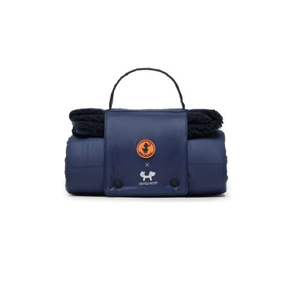 Save the Duck - Stuoia portatile imbottita per cani - Blu navy - Tappetino