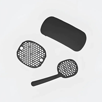 Set accessori ricambio per Lettera Minù - ANTRACITE - Ricambi