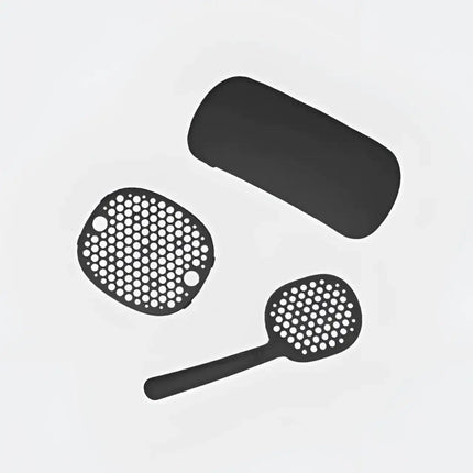 Set accessori ricambio per Lettera Minù - ANTRACITE - Ricambi