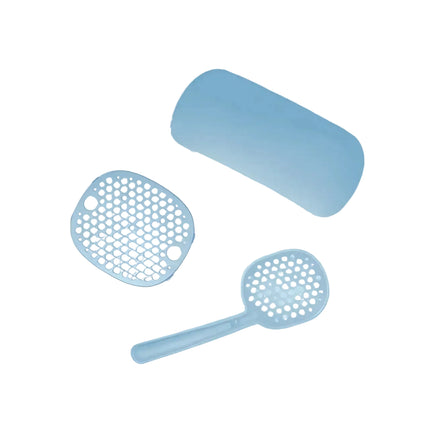 Set accessori ricambio per Lettera Minù - AZZURRO - Ricambi