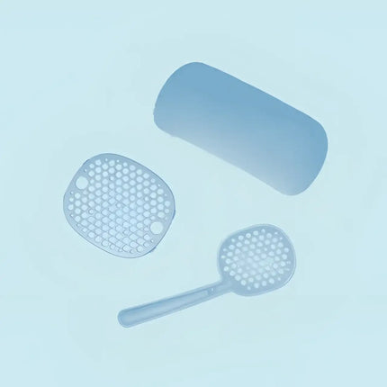 Set accessori ricambio per Lettera Minù - AZZURRO - Ricambi