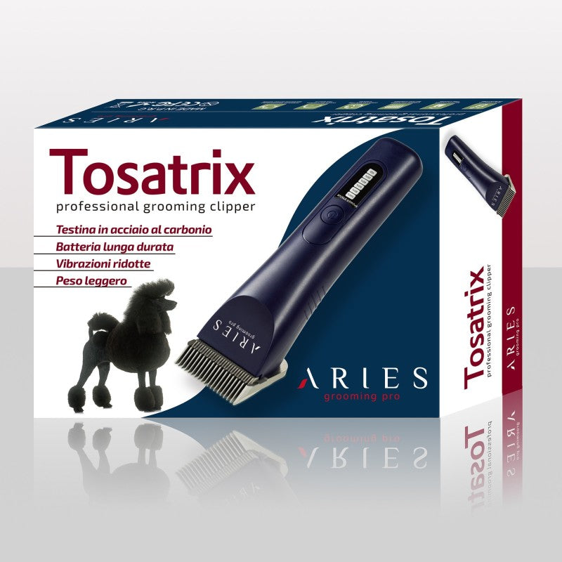 Aries - Tondeuse de toilettage professionnelle sans fil Tosatrix - 0