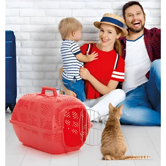 Trasportino Carry Sport Metal Rosso Fragola - Trasportini